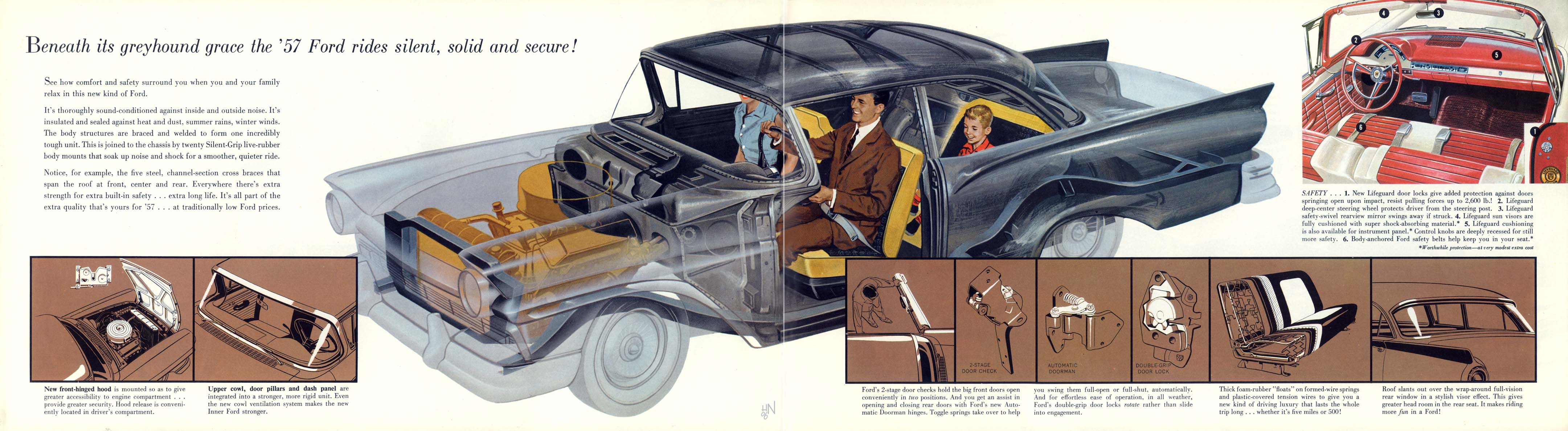 1957 Ford Fairlane 500 brochure